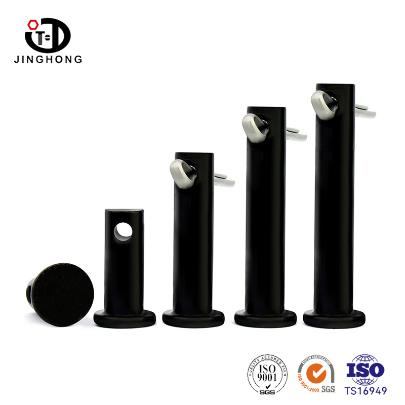 কালো ফ্ল্যাট হেড ক্লিভিস পিন