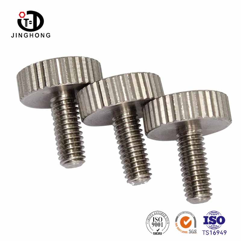 আলংকারিক পনির মাথা স্ক্রু উল্লম্বভাবে nurled