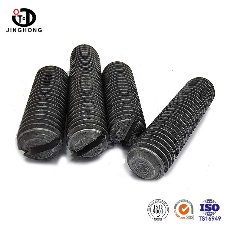 DIN 551 স্লটেড ফ্ল্যাট পয়েন্ট সেট স্ক্রু