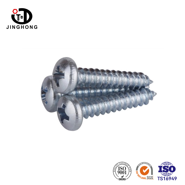 DIN 7981 প্যান হেড স্ব স্ব ট্যাপিং স্ক্রু