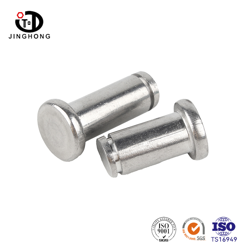 ফ্ল্যাট হেড গ্রোভেড পিন