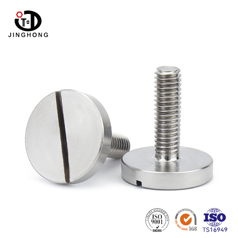 ফ্ল্যাট হেড গোল হেড স্লটেড স্ক্রু