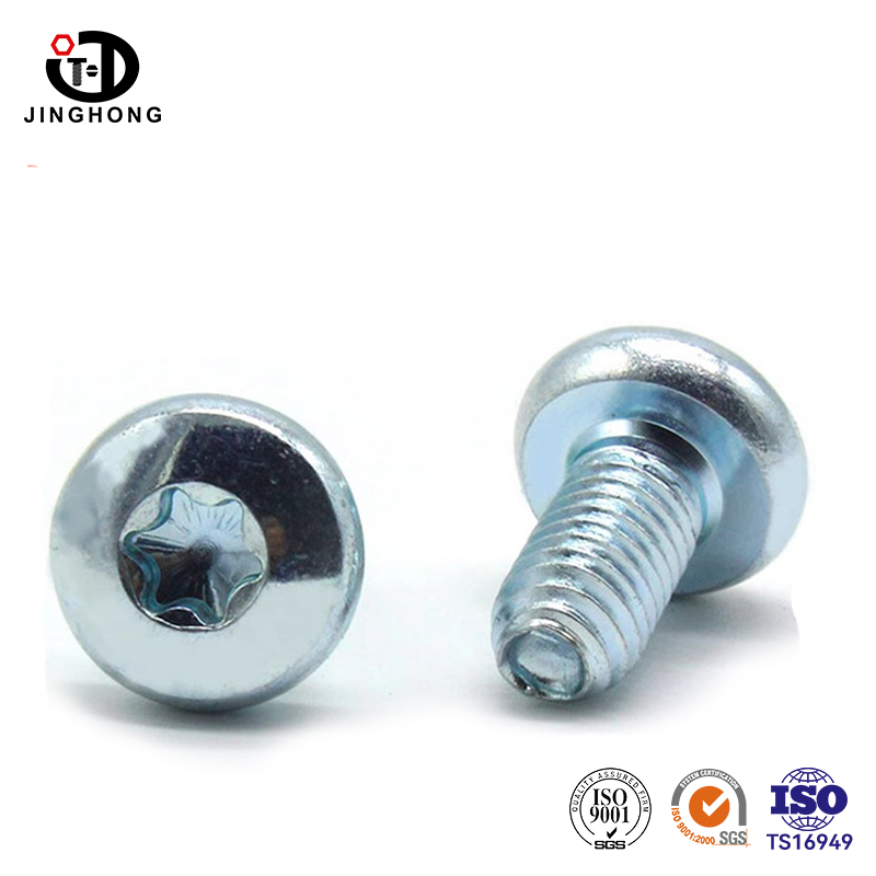 DIN7500 প্যান হেড টর্কস ত্রিভুজাকার দাঁত লকিং স্ক্রু