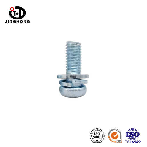 ফিলিপস প্যান হেড তিনটি সংমিশ্রণ স্ক্রু সহ