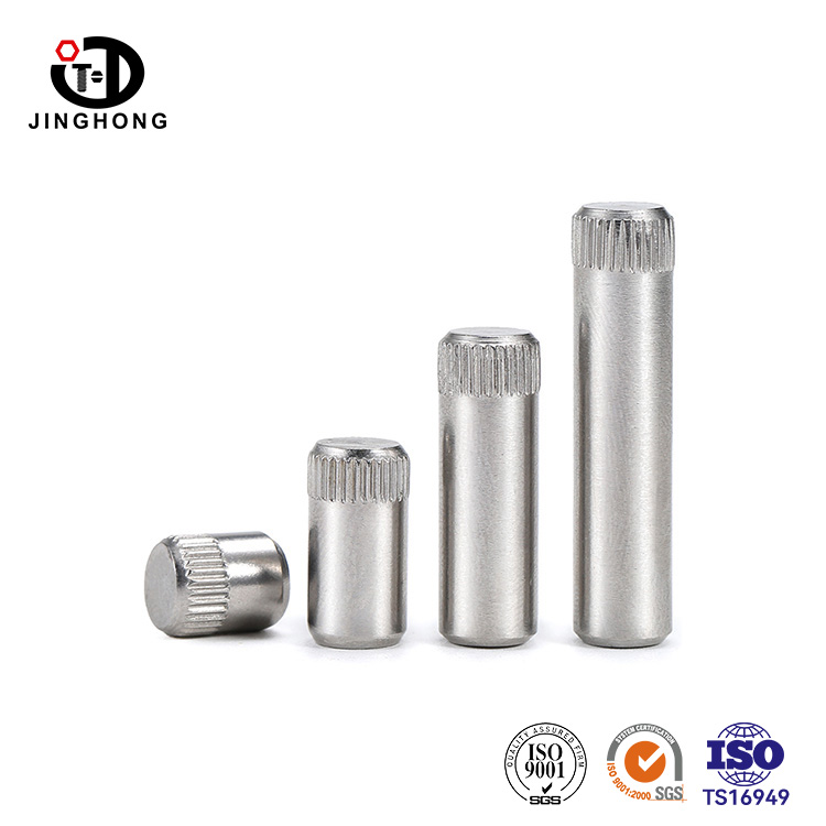 SOS304/SUS316 NURLED পিন